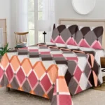 WHOLESALE 4 PCS PRINTED BEDSHEET SET (3800S) - BULK CASE WITH 12 UNIQUE DESIGNS - Image 13