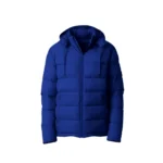 Royal Blue Men's Waterproof Puffer Jacket - 12 PCS - Image 3