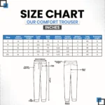 Unisex Premium Relaxed HTR Grey Trouser  – 24 PCS Case - Image 3