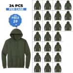 Unisex Premium Hunter Hoodies – 24 PCS Case ( S-XL Mix )