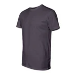 Cotton-Rich Crew Neck T-Shirts Charcoal – 48 PCS Wholesale Case - Image 5