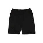 Black Short Terry 3 Quarter