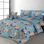 WHOLESALE 7 PCS PRINTED COMFORTER SET - BULK CASE WITH 5 UNIQUE DESIGNS - Image 3
