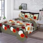 WHOLESALE 6 PCS PRINTED BEDSHEET SET (8600S) - BULK CASE WITH 12 UNIQUE DESIGNS - Image 4