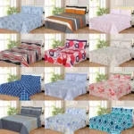 WHOLESALE 6 PCS PRINTED BEDSHEET SET (8600S) - BULK CASE WITH 12 UNIQUE DESIGNS