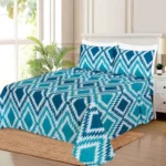 WHOLESALE 6 PCS PRINTED BEDSHEET SET (8000S) - BULK CASE WITH 12 UNIQUE DESIGNS - Image 9