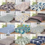 WHOLESALE 6 PCS PRINTED BEDSHEET SET (8600S) - BULK CASE WITH 12 UNIQUE DESIGNS