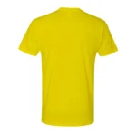 Cotton-Rich Crew Neck T-Shirts Yellow – 72 PCS Wholesale Case - Image 5