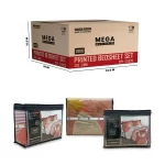 WHOLESALE 4 PCS PRINTED BEDSHEET SET (2800S) - BULK CASE WITH 12 UNIQUE DESIGNS - Image 12
