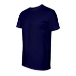 Cotton-Rich Crew Neck T-Shirts Dark Navy – 72 PCS Wholesale Case - Image 4