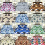 WHOLESALE 4 PCS PRINTED BEDSHEET SET (T800S) - BULK CASE WITH 12 UNIQUE DESIGNS