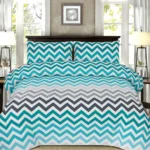 WHOLESALE 3 PCS PRINTED DUVET COVER SET (2800S) – BULK CASE WITH 12 UNIQUE DESIGNS - Image 3
