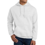 Unisex Premium White Hoodies – 24 PCS Case - Image 4