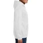 Unisex Premium White Hoodies – 24 PCS Case - Image 5