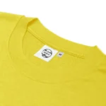 Cotton-Rich Crew Neck T-Shirts Yellow – 48 PCS Wholesale Case - Image 7