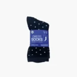 360 PAIRS MEN COTTON DRESS SOCKS WHITE DOT SIZE 10-13 - Image 3