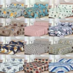 WHOLESALE 4 PCS PRINTED BEDSHEET SET (2800S) - BULK CASE WITH 12 UNIQUE DESIGNS