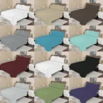 WHOLESALE 6 PCS DYED SHEET SET (4200S) - BULK CASE WITH 12 UNIQUE DESIGNS