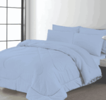 WHOLESALE 7 PCS DYED COMFORTER SET   - BULK CASE WITH 6 UNIQUE DESIGNS - Image 4