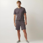 T-SHIRT & SHORT CHARCOAL (SOLID) - Image 2