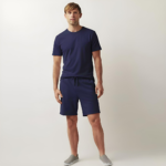 T-SHIRT & SHORT NAVY (SOLID) - Image 2