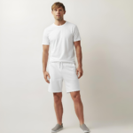 T-SHIRT & SHORT WHITE (SOLID) - Image 2