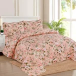 WHOLESALE 3 PCS PRINTED QUILT SET- BULK CASE WITH 6 UNIQUE DESIGNS - Image 2