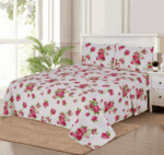 WHOLESALE 4 PCS PRINTED BEDSHEET SET (2900S) - BULK CASE WITH 12 UNIQUE DESIGNS - Image 3