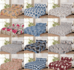 WHOLESALE 4 PCS PRINTED BEDSHEET SET (2900S) - BULK CASE WITH 12 UNIQUE DESIGNS