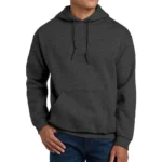 Unisex Premium Charcoal Hoodies - 24 PCS Case ( S-XL Mix ) - Image 4