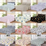 WHOLESALE 4 PCS PRINTED BEDSHEET SET (2900S) - BULK CASE WITH 12 UNIQUE DESIGNS
