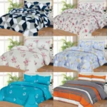 WHOLESALE 4 PCS PRINTED COMFORTER SET - BULK CASE WITH 6 UNIQUE DESIGNS