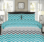 WHOLESALE 4 PCS PRINTED BEDSHEET SET (2800S) - BULK CASE WITH 12 UNIQUE DESIGNS - Image 5