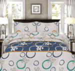 WHOLESALE 4 PCS PRINTED BEDSHEET SET (2800S) - BULK CASE WITH 12 UNIQUE DESIGNS - Image 5