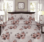 WHOLESALE 4 PCS PRINTED BEDSHEET SET (2800S) - BULK CASE WITH 12 UNIQUE DESIGNS - Image 2