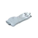 240 PAIRS LOW CUT SOCKS SOFT GROWTH GREY (MS-029) SIZE (10-13) - Image 3