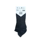 240 PAIRS LOW CUT SOCKS SOFT GROWTH CHARCOAL (MS-025) SIZE (10-13) - Image 3