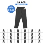 Unisex Premium Relaxed Charcoal Jog Pant - 24 Pcs Case