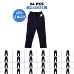 Unisex Premium Relaxed Dark Navy Jog Pant - 24 Pcs Case