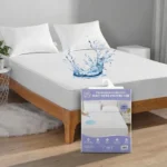 Cotton Terry  Waterproof Mattress Protector Fits up to 18 Inch Deep Pocket – Case of 12 Pcs