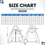Olive Grey Men's Waterproof Puffer Jacket - 12 PCS - Image 4
