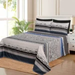 WHOLESALE 6 PCS PRINTED BEDSHEET SET (8000S) - BULK CASE WITH 12 UNIQUE DESIGNS - Image 12