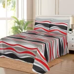 WHOLESALE 6 PCS PRINTED BEDSHEET SET (8000S) - BULK CASE WITH 12 UNIQUE DESIGNS - Image 2