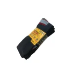 240 PAIRS CREW WORK SOCKS RED LINE BLACK/GREY SIZE (10-13) - Image 4