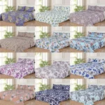 WHOLESALE 4 PCS PRINTED BEDSHEET SET (2900S) - BULK CASE WITH 12 UNIQUE DESIGNS