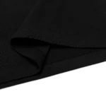 Cotton-Rich Crew Neck T-Shirts Black – 72 PCS Wholesale Case - Image 8