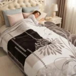 5KG Heavyweight Korean Embossed Blanket - Queen Size (200x240cm) - 2 Ply Thick Fleece for Ultimate Warmth (11.02 lbs) - Image 2