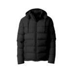 Black Men's Waterproof Puffer Jacket - 12 PCS - Image 3