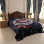 5KG Heavyweight Korean Embossed Blanket - Queen Size (200x240cm) - 2 Ply Thick Fleece for Ultimate Warmth (11.02 lbs) - Image 3