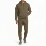 Unisex Premium Light Brown TrackSuit – 8 PCS Case - Image 4